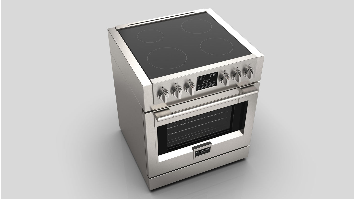 Fulgor Milano Fulgor Milano 30" Induction Pro Range - Culinary Kitchen OKC