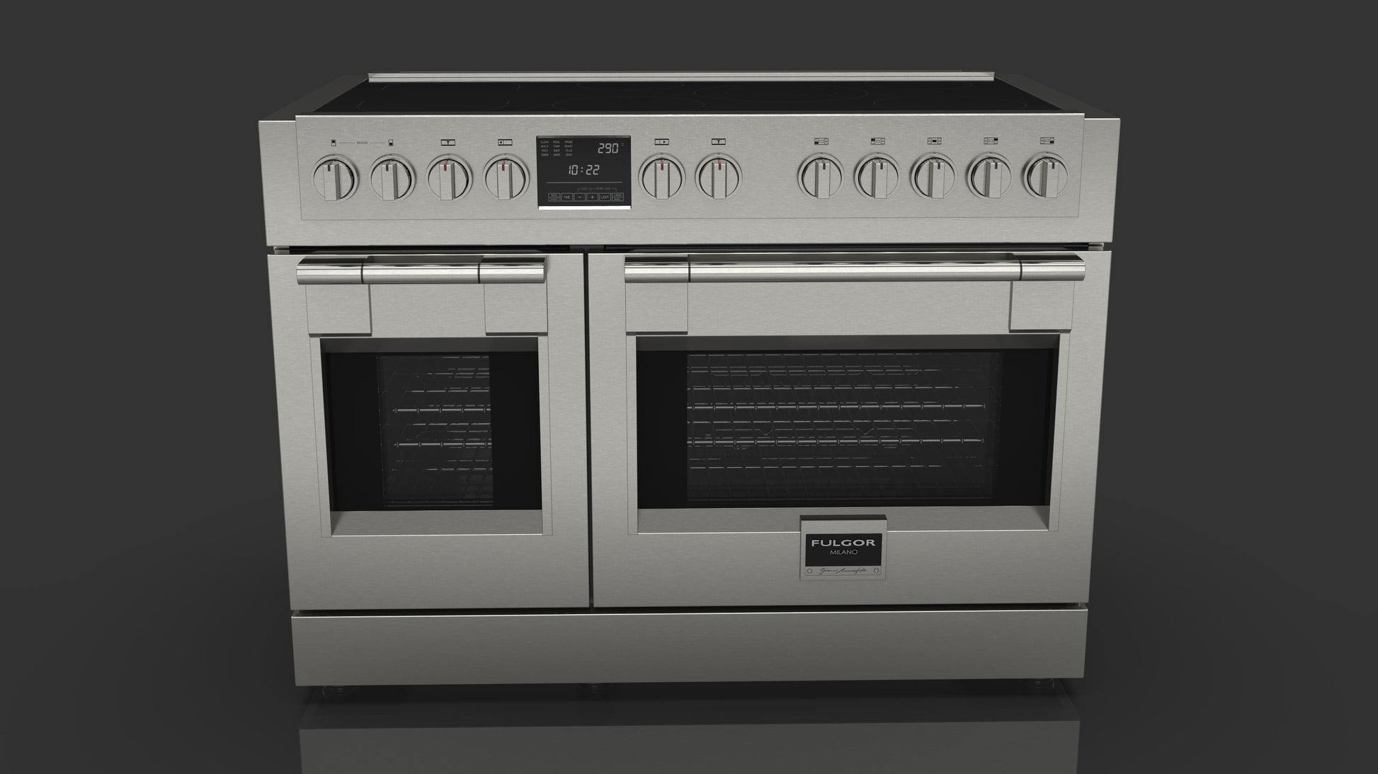 Fulgor Milano Fulgor Milano 48" Sofia Pro Induction Range - All Glass - Culinary Kitchen OKC