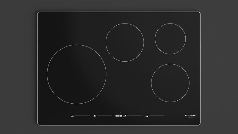 Fulgor Milano Fulgor Milano 30" Induction Cooktop w Brushed Aluminum Trim - Culinary Kitchen OKC