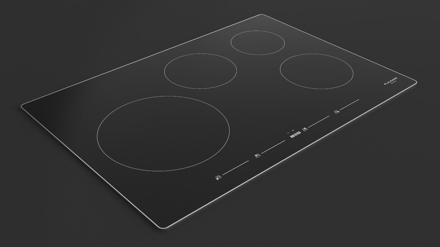 Fulgor Milano Fulgor Milano 30" Induction Cooktop w Brushed Aluminum Trim - Culinary Kitchen OKC