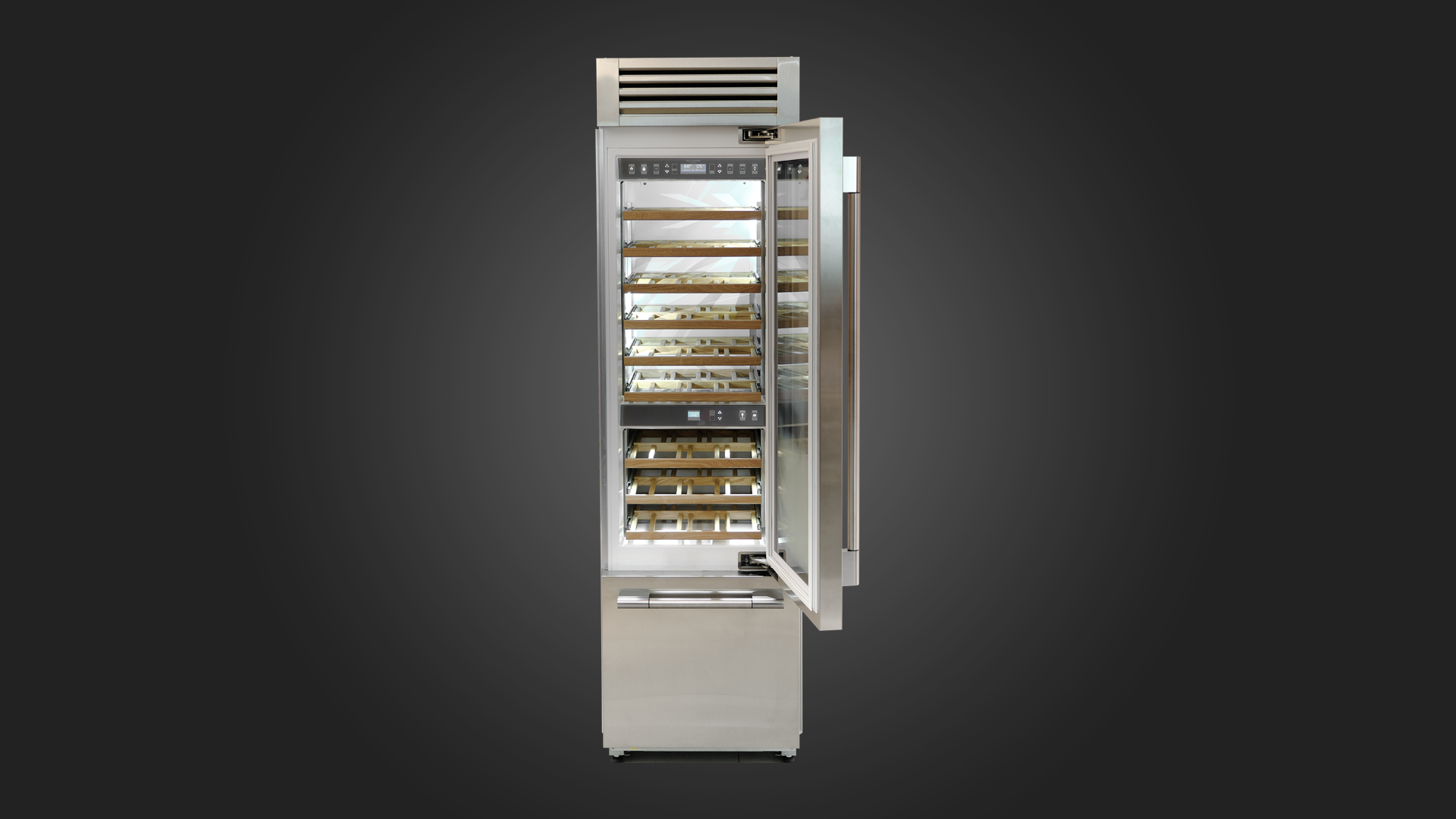 Fulgor Milano Fulgor Milano 24" Sofia Pro Wine Cellar Right Hinge - Culinary Kitchen OKC