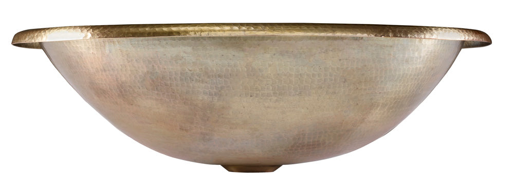 Thompson Traders Thompson Traders Huacana Antique Satin Gold Bathroom Sink - Culinary Kitchen OKC