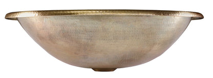 Thompson Traders Thompson Traders Huacana Antique Satin Gold Bathroom Sink - Culinary Kitchen OKC