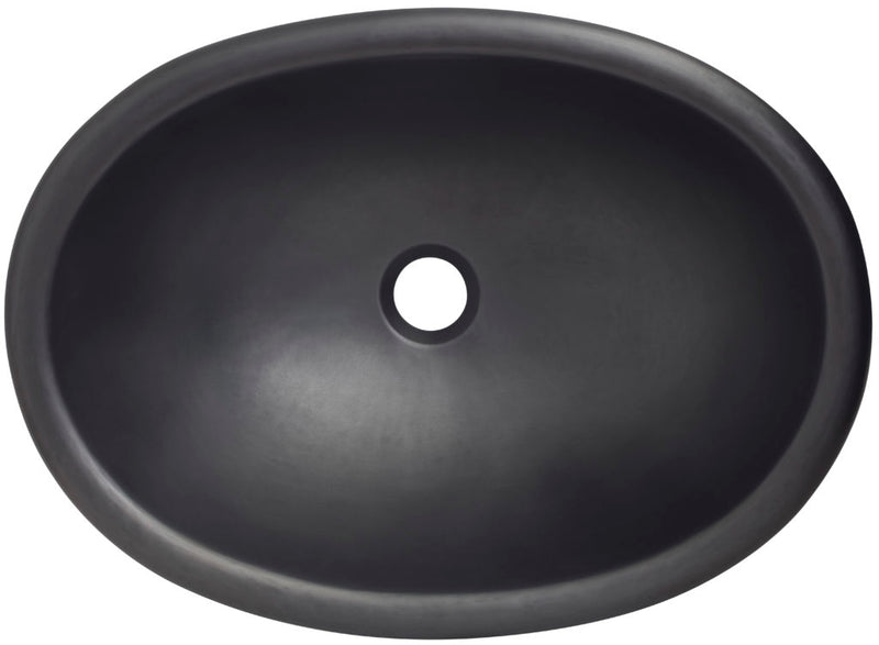 Thompson Traders Thompson Traders Huacana Matte Black Bathroom Sink - Culinary Kitchen OKC