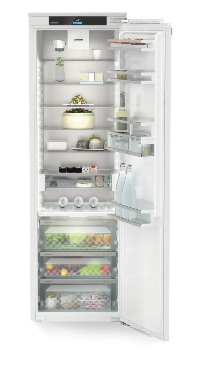 Liebherr fully integrated refrigerator with BioFresh and LightTower