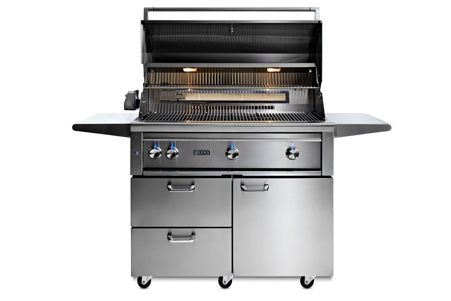 Lynx Lynx 42" Professional Freestanding Grill w 1 Infrared Burner and 2 Ceramic Burners and Rotisserie - Culinary Kitchen OKC