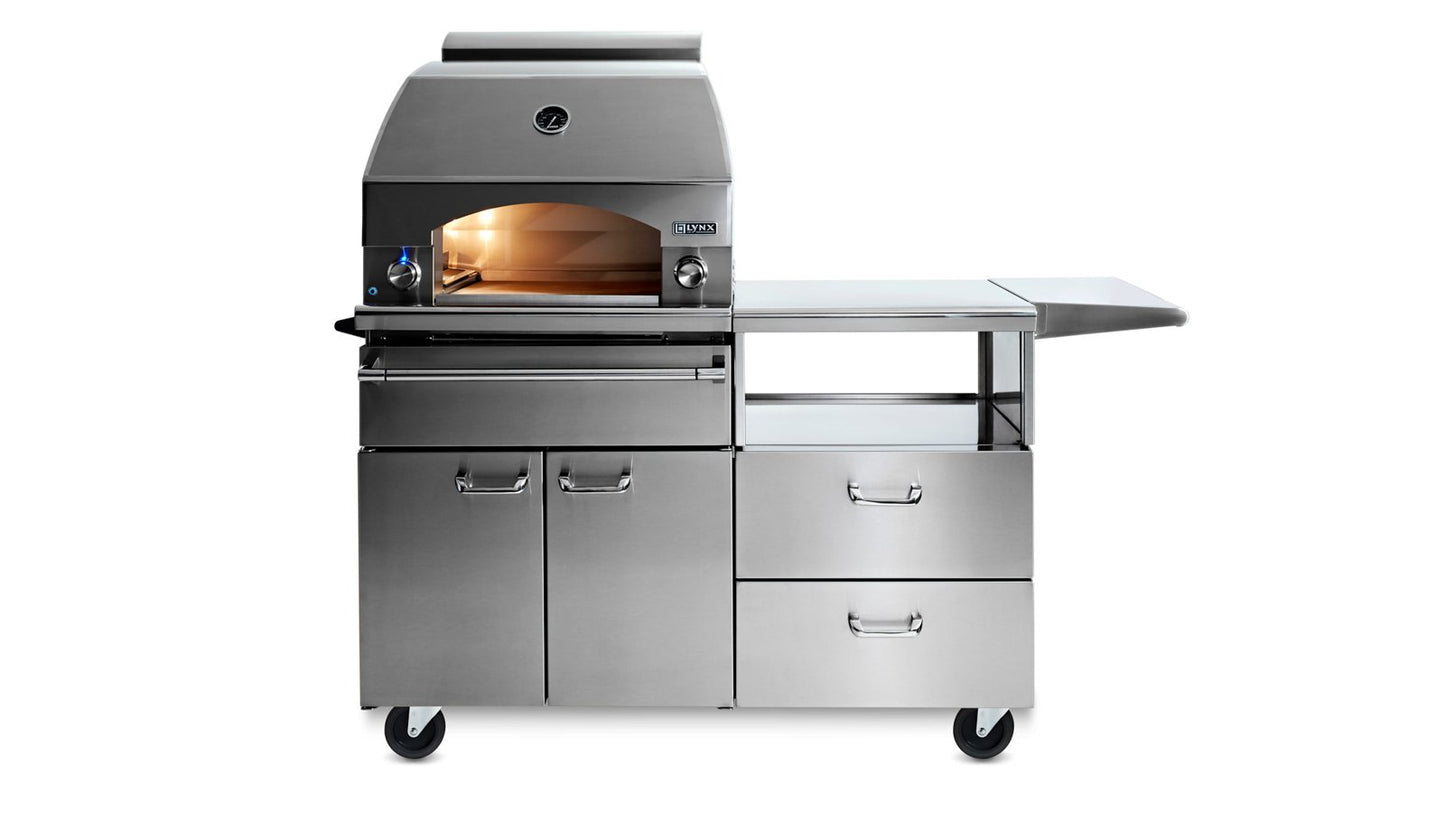 Lynx Lynx 30" Napoli Outdoor Oven on Mobile Kitchen Cart - Culinary Kitchen OKC