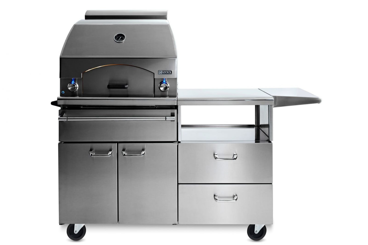 Lynx Lynx 30" Napoli Outdoor Oven on Mobile Kitchen Cart - Culinary Kitchen OKC