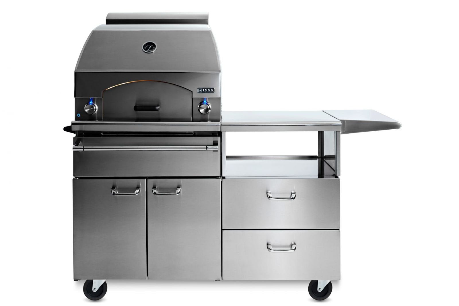 Lynx Lynx 30" Napoli Outdoor Oven on Mobile Kitchen Cart - Culinary Kitchen OKC
