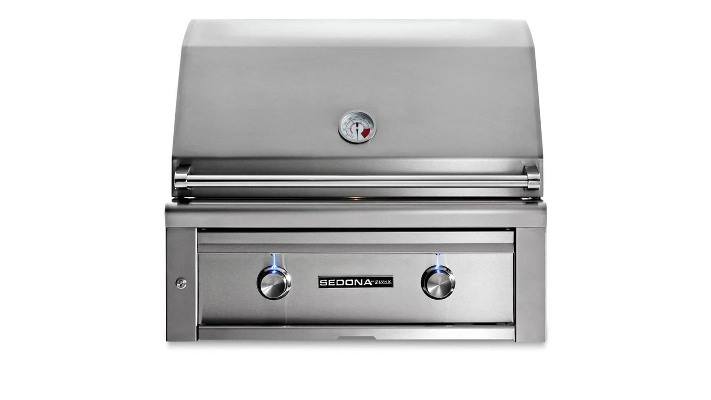 Lynx Lynx 30" Sedona Built-In Grill w 1 Infrared Burner and 1 Stainless Steel Burner - Culinary Kitchen OKC