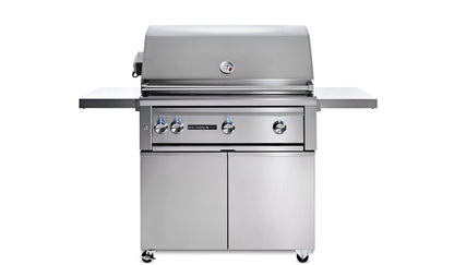 Lynx Lynx 36" Sedona Freestanding Grill and Cart w 1 Infrared Burner and 2 Stainless Steel Burners w Rotisserie - Culinary Kitchen OKC