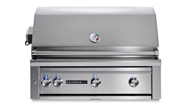 Lynx Lynx 36" Sedona Built-In Grill w 1 Infrared Burner and 2 Stainless Steel Burners w Rotisserie - Culinary Kitchen OKC