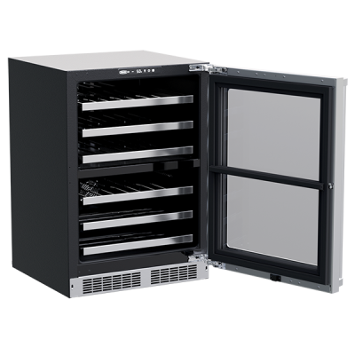 Marvel Marvel 24" Undercounter Wine Fridge Dual Zone - Culinary Kitchen OKC