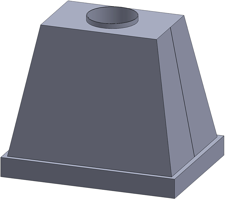 Modern-Aire Modern-Aire Island Hood PS-14 - Culinary Kitchen OKC