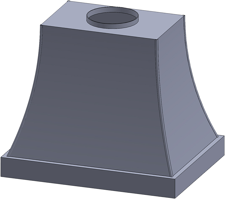 Modern-Aire Modern-Aire Island Hood PS-17 - Culinary Kitchen OKC