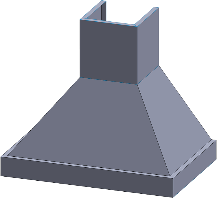 Modern-Aire Modern-Aire PS-20 Wall Hood - Culinary Kitchen OKC