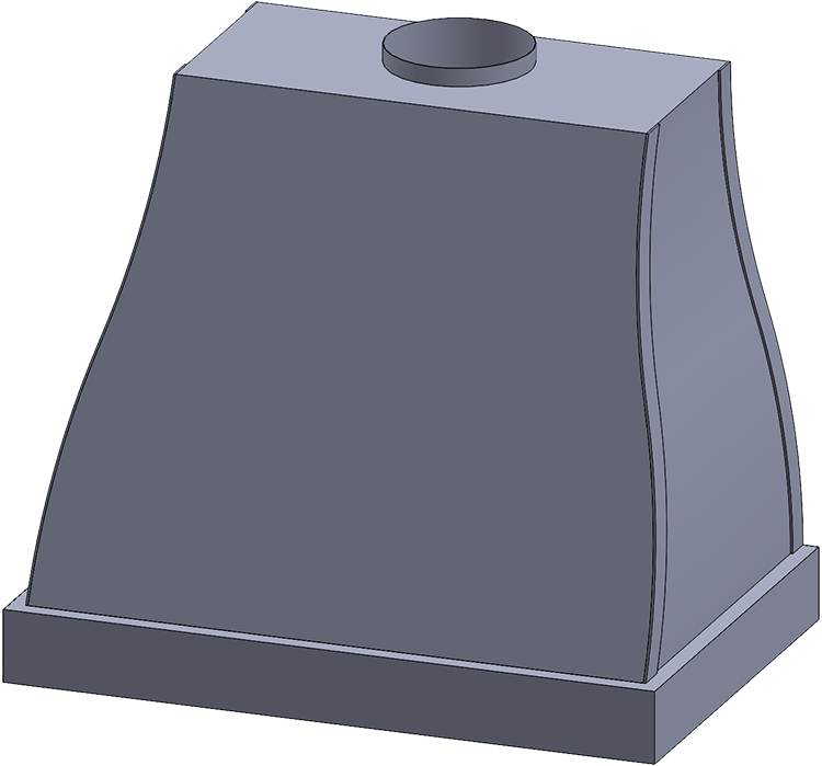 Modern-Aire Modern-Aire Wall Hood PS-23 - Culinary Kitchen OKC