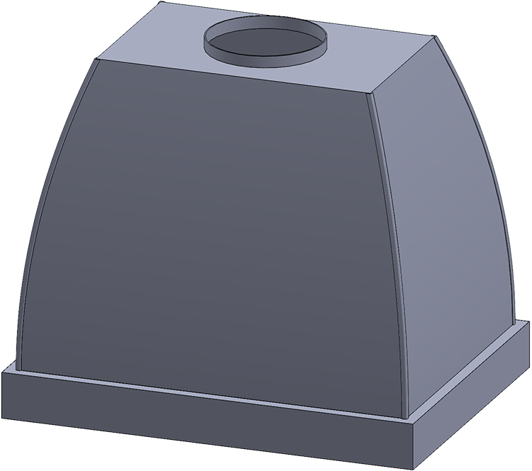 Modern-Aire Modern-Aire Island Hood PS-30 - Culinary Kitchen OKC