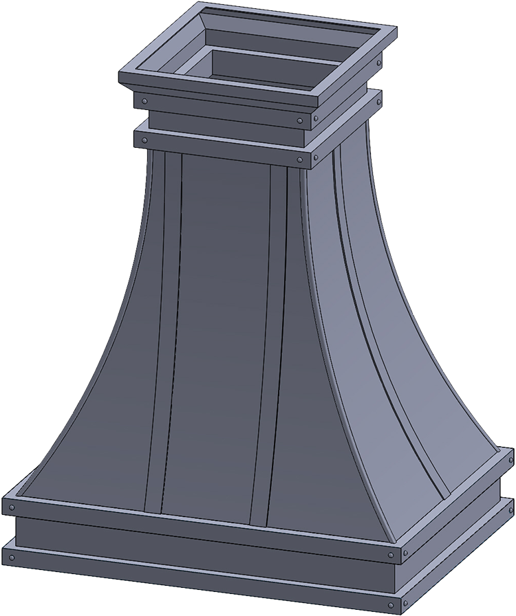 Modern-Aire Modern-Aire Island Hoods PSI-33 - Culinary Kitchen OKC