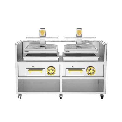 Josper Josper Basque Grill PVJ-76-2-2-MB Monoblock Individual Double Grill - Culinary Kitchen OKC