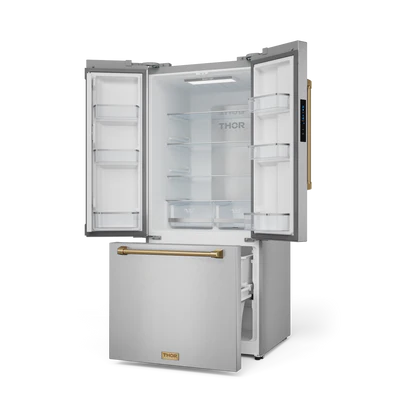 Thor Thor 30" French Door Counter Depth Refrigerator w Ice Maker | Gordon Ramsay Series - Culinary Kitchen OKC