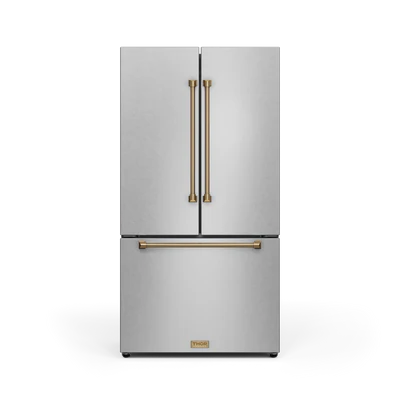 Thor Thor 36" French Door Counter Depth Refrigerator w Ice Maker | Gordon Ramsay Series Copy - Culinary Kitchen OKC