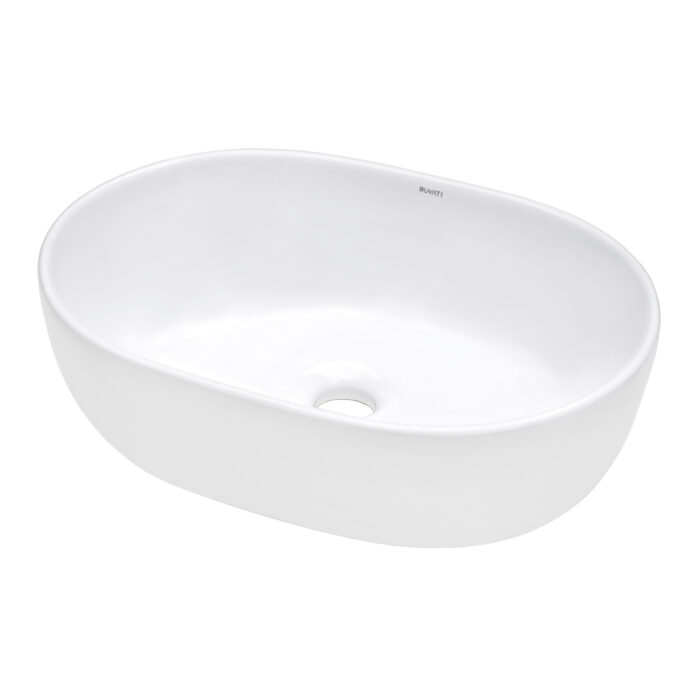Ruvati Ruvati Vista Oval Bathroom Sink Porcelain Ceramic - Culinary Kitchen OKC