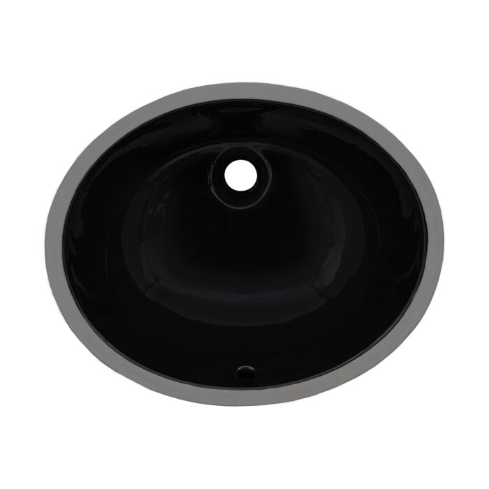 Ruvati Ruvati Krona Bathroom Sink Porcelain Ceramic w Overflow - Culinary Kitchen OKC