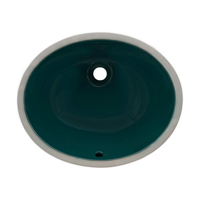 Ruvati Ruvati Krona Bathroom Sink Porcelain Ceramic w Overflow - Culinary Kitchen OKC