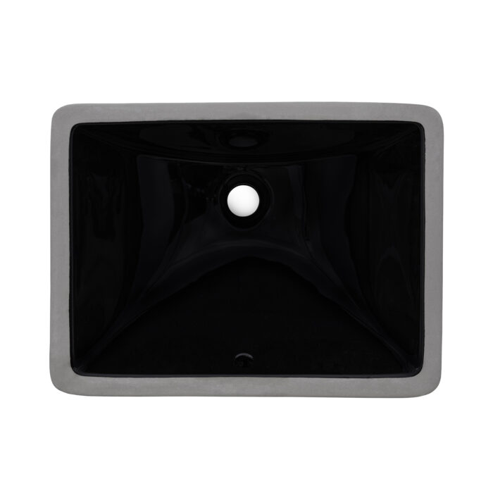 Ruvati Ruvati Undermount Bathroom Sink Porcelain Ceramic w Overflow - Culinary Kitchen OKC