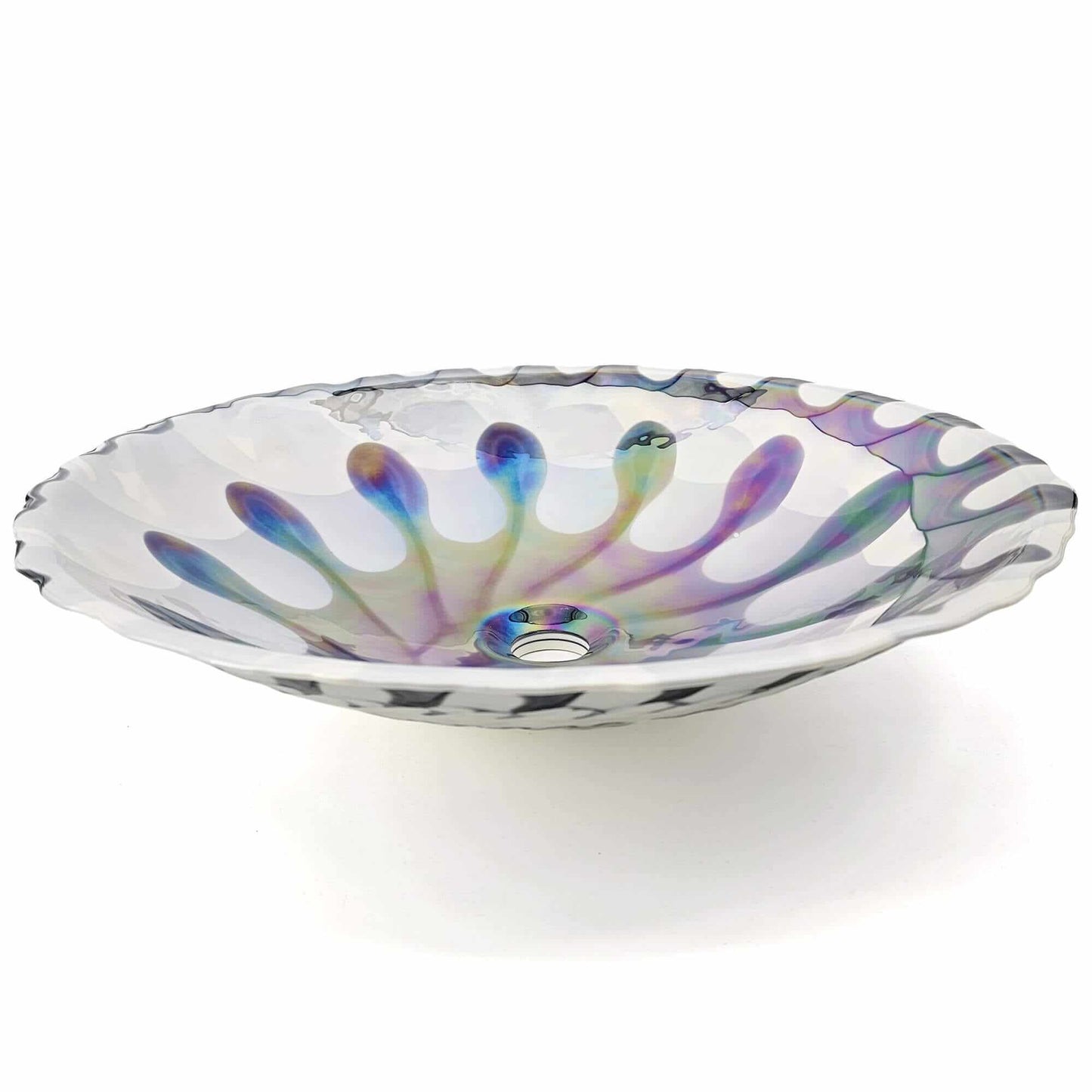 Ruvati Ruvati Murano 20" Glass Art Drop in Bathroom Sink - Culinary Kitchen OKC
