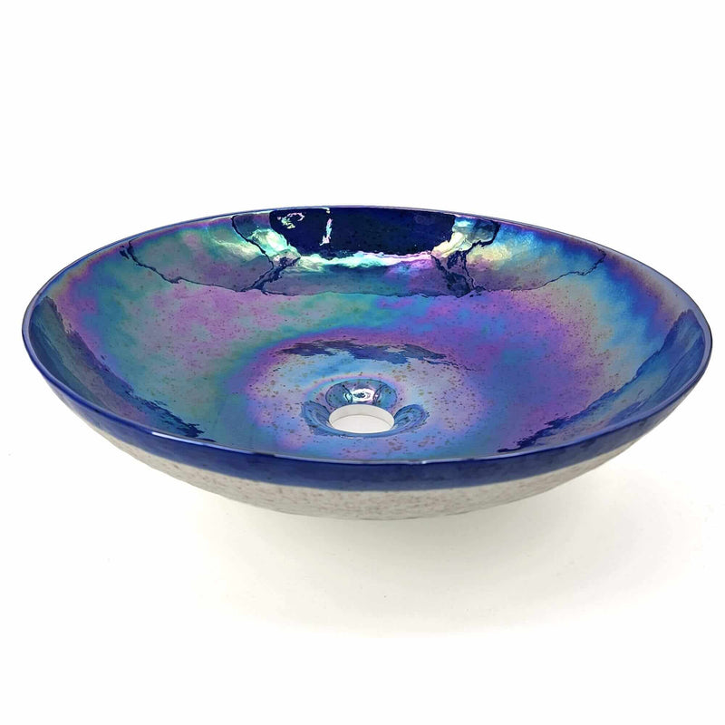 Ruvati Ruvati Murano 16" Glass Art Vessel Circle Bathroom Sink - Culinary Kitchen OKC