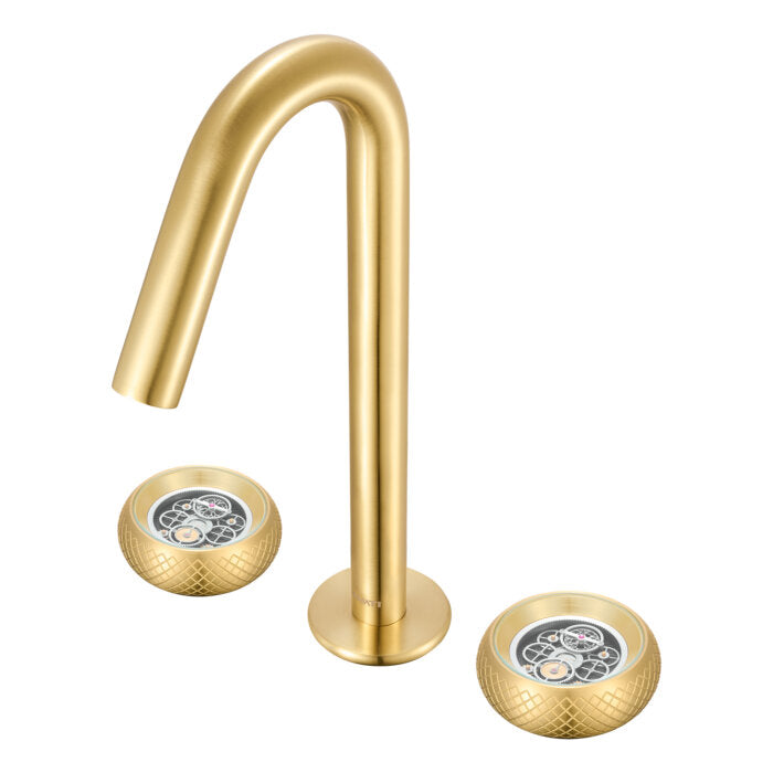 Ruvati Ruvati Chrono Two Handle Watch Face Knobs Bathroom Faucet - Culinary Kitchen OKC