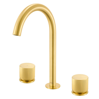 Ruvati Ruvati Fabio Two Handle Fluted Knob Bathroom Faucet - Culinary Kitchen OKC