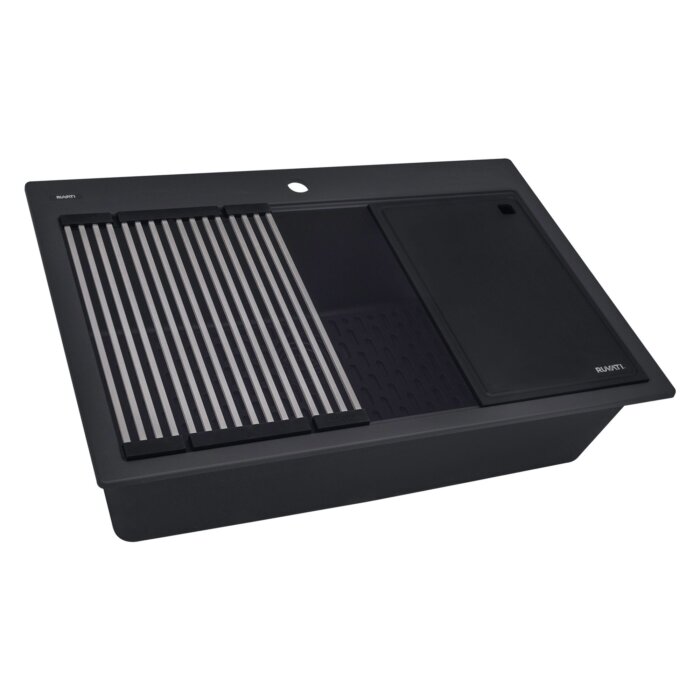 Ruvati Ruvati epiStage 33" Granite Composite Quarts Kitchen Sink - Culinary Kitchen OKC