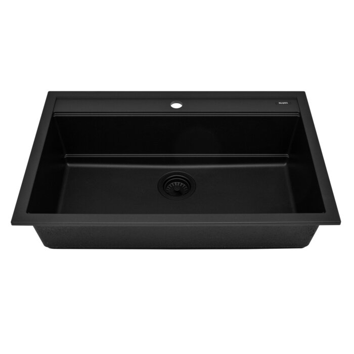 Ruvati Ruvati epiCube 31" Black Kitchen Sink - Culinary Kitchen OKC