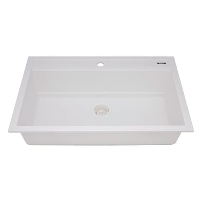 Ruvati Ruvati epiCube 31" White Kitchen Sink - Culinary Kitchen OKC