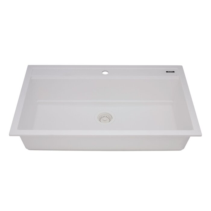 Ruvati Ruvati epiCube 34" White Kitchen Sink - Culinary Kitchen OKC