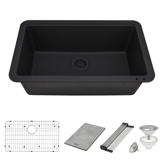 Ruvati Ruvati epiStage 30" Granite Composite Quartz Undermount Kitchen Sink - Culinary Kitchen OKC