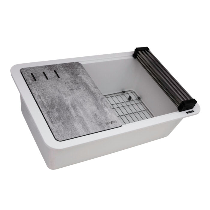 Ruvati Ruvati epiStage Granite Composite Quartz Undermount Kitchen Sink - Culinary Kitchen OKC