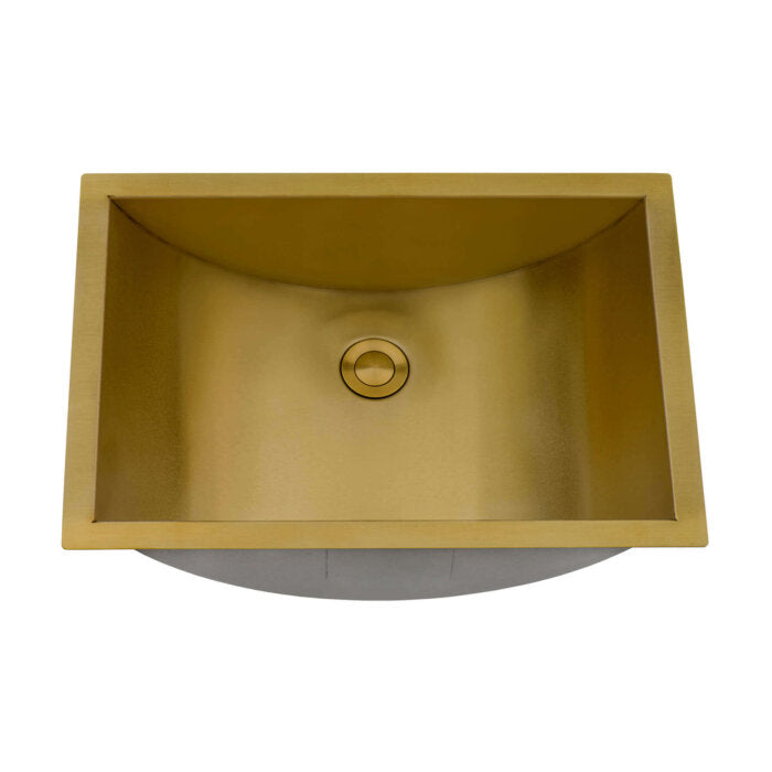 Ruvati Ruvati Ariaso Bathroom Sink Brushed Gold - Culinary Kitchen OKC
