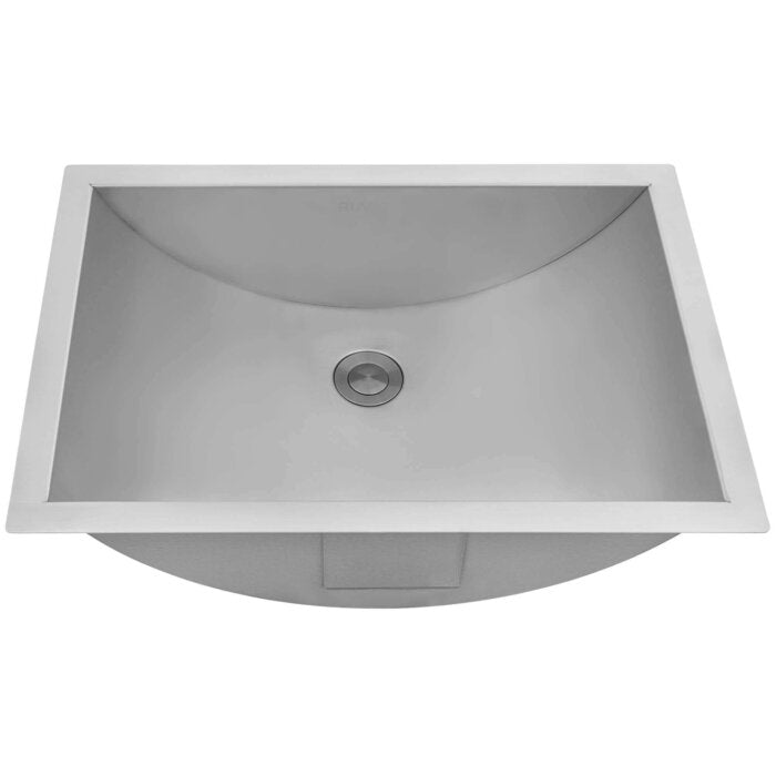 Ruvati Ruvati Ariaso Bathroom Sink Brushed Stainless Steel - Culinary Kitchen OKC