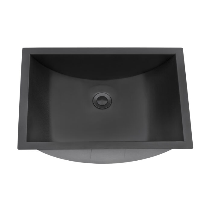 Ruvati Ruvati Ariaso Bathroom Sink Gunmetal Black - Culinary Kitchen OKC