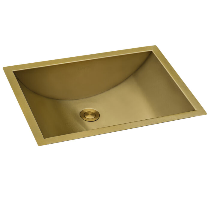 Ruvati Ruvati Ariaso Bathroom Sink Brushed Gold - Culinary Kitchen OKC