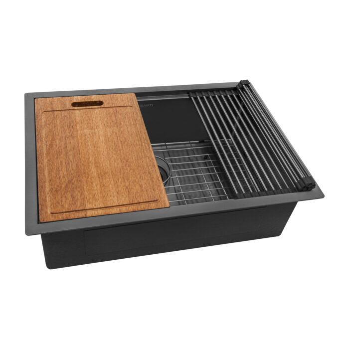 Ruvati Ruvati Giana Undermount Gunmetal Black Kitchen Sink - Culinary Kitchen OKC