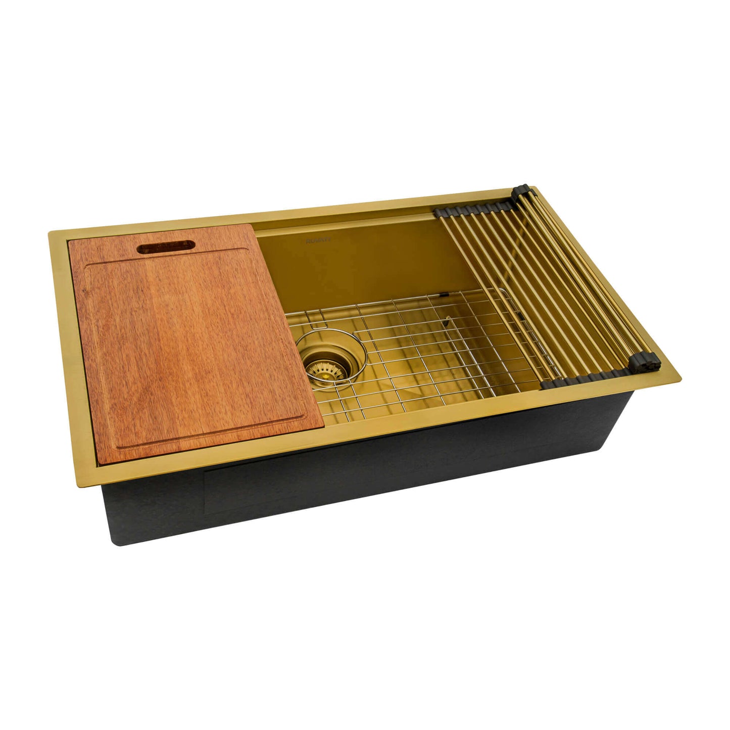 Ruvati Ruvati Giana Matte Gold Undermount Kitchen Sink - Culinary Kitchen OKC