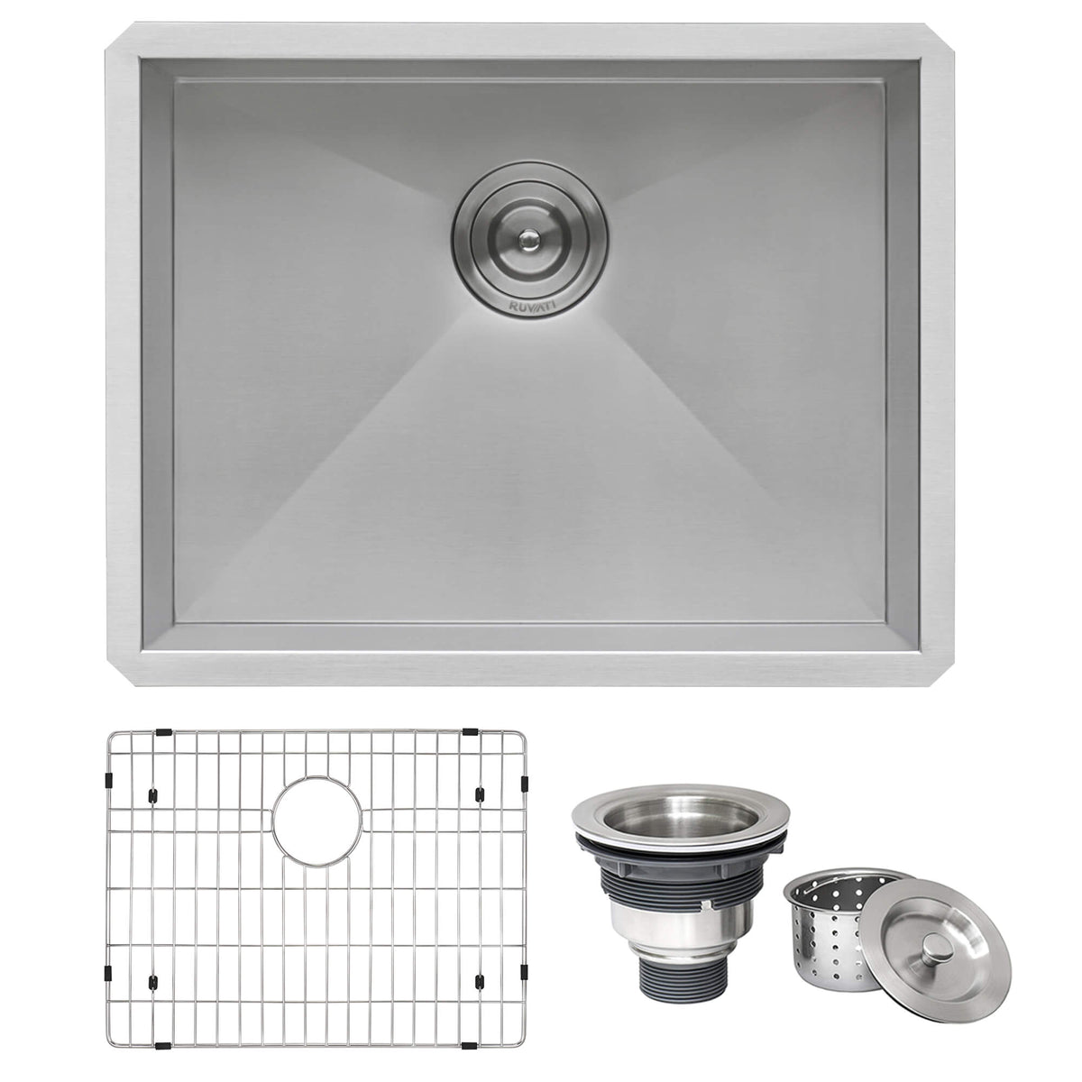 Ruvati Ruvati Nesta Bar Prep Sink Stainless Steel - Culinary Kitchen OKC