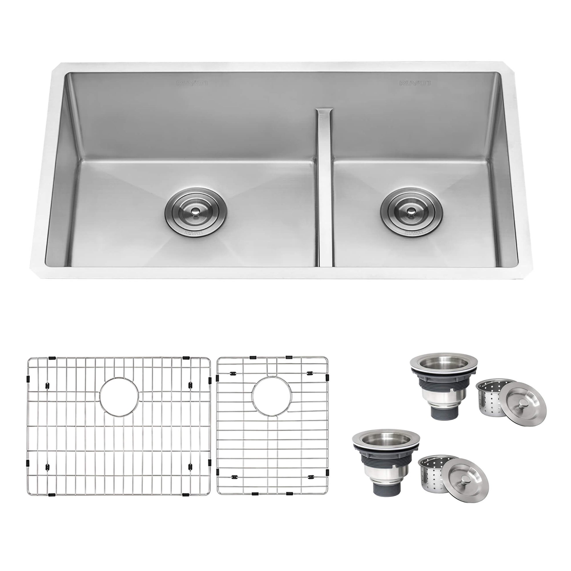 Ruvati Ruvati Urbana Double Bowl Kitchen Sink - Culinary Kitchen OKC