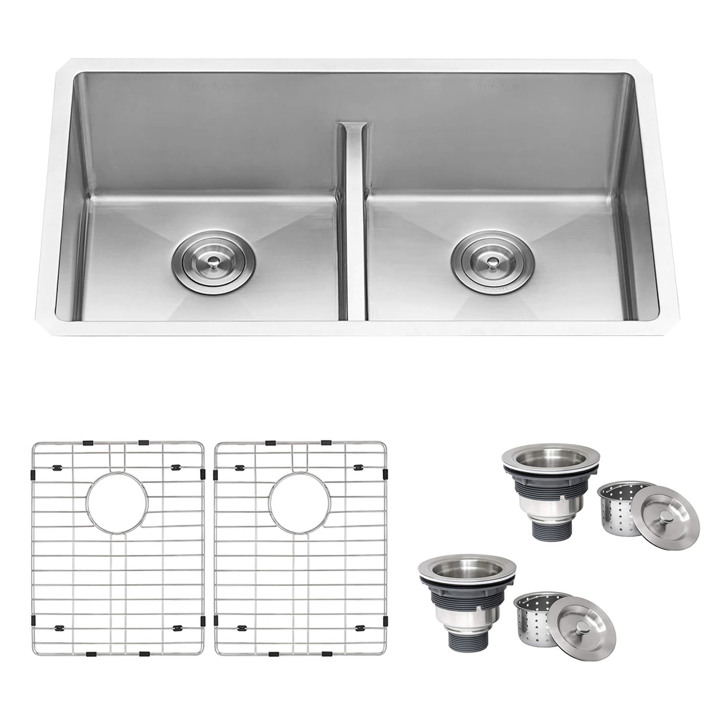 Ruvati Ruvati Urbana Double Bowl Kitchen Sink - Culinary Kitchen OKC