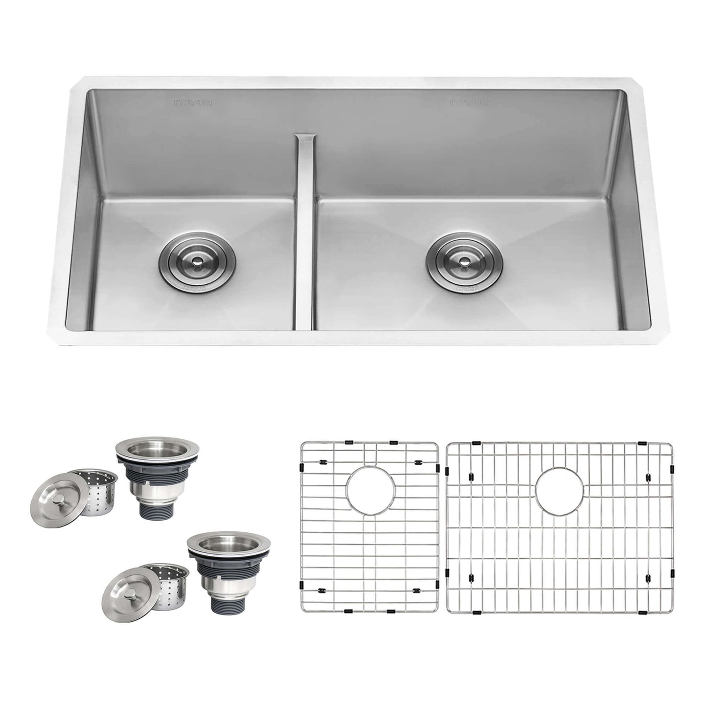 Ruvati Ruvati Urbana Undermount Double Bowl Kitchen Sink - Culinary Kitchen OKC